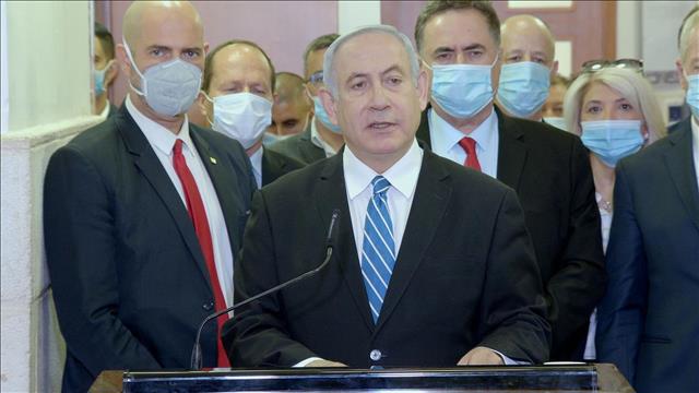 משפט נתניהו, ביבי באולם בית המשפט המחוזי ירושלים 24.5.20