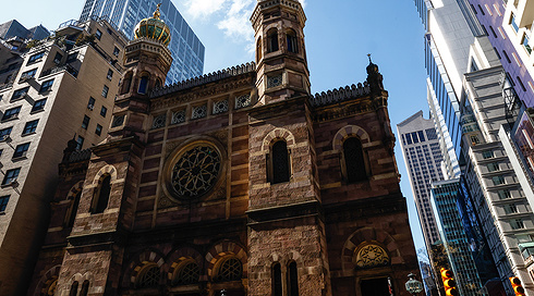 בית הכנסת "Central Synagogue" במנהטן, ניו יורק