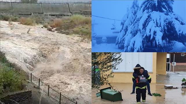 סערה חורפית, חורף, שלג, גשם, הצפה, שיטפונות 09.01.20