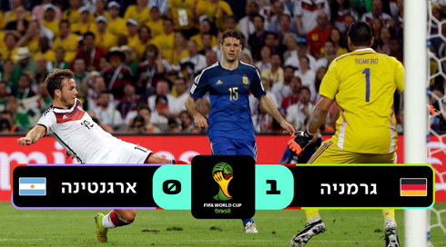 גרמניה נגד ארגנטינה 2014