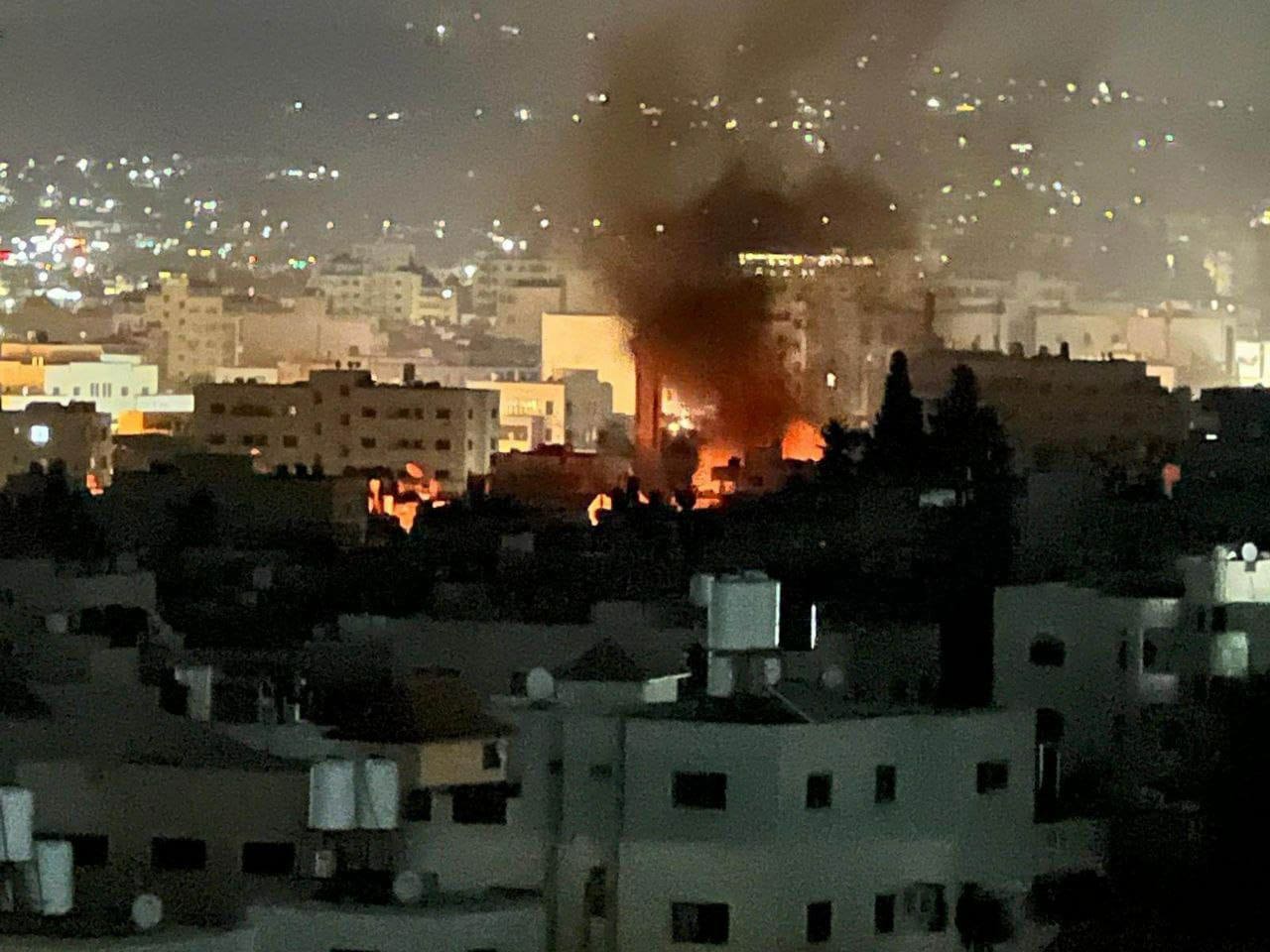 תקיפת צה"ל במחנה הפליטים ג'נין