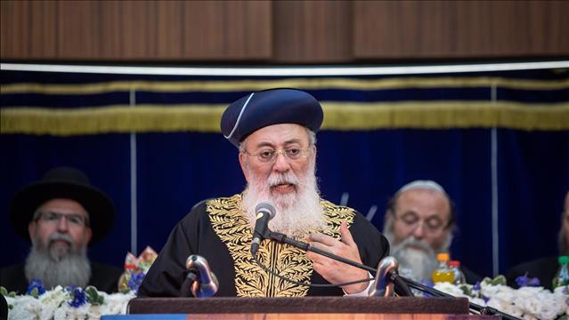 הרב הראשי הספרדי של ירושלים שלמה עמאר