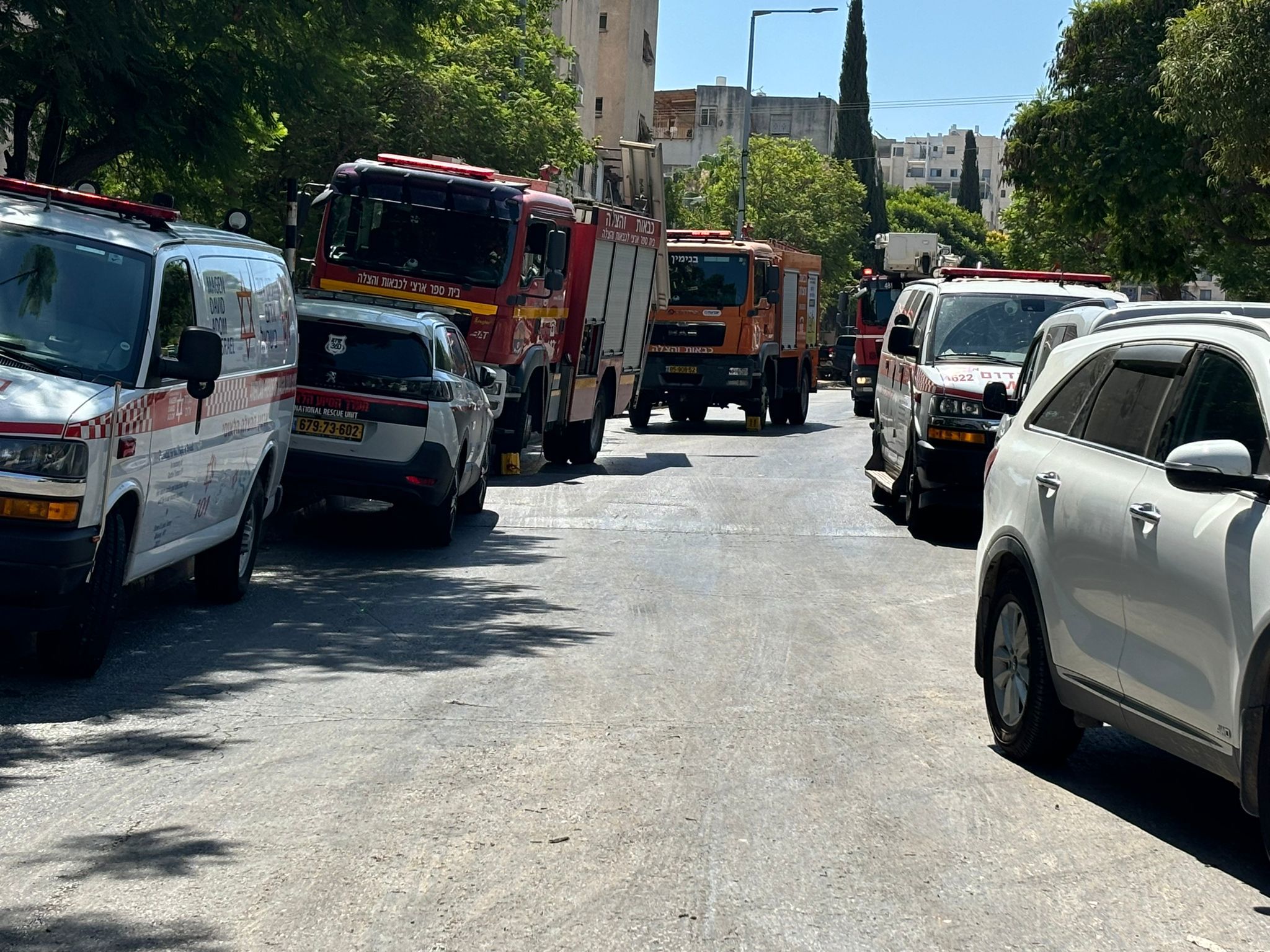רחוב אבני נזר במוידעין עלית בו נמצא הבור 