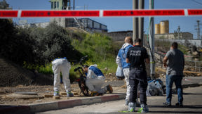 זירת פיגוע מחסום המנהרות ירושלים, 13.03.24