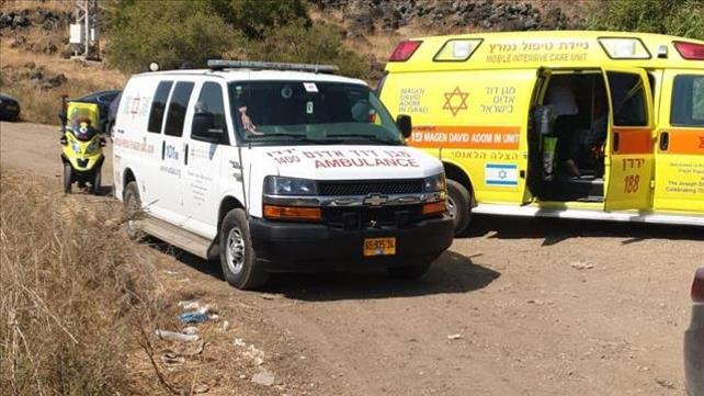 האזור בו התחשמל גבר בן 60 יום שבת 12 באוקטובור נהר הירדן