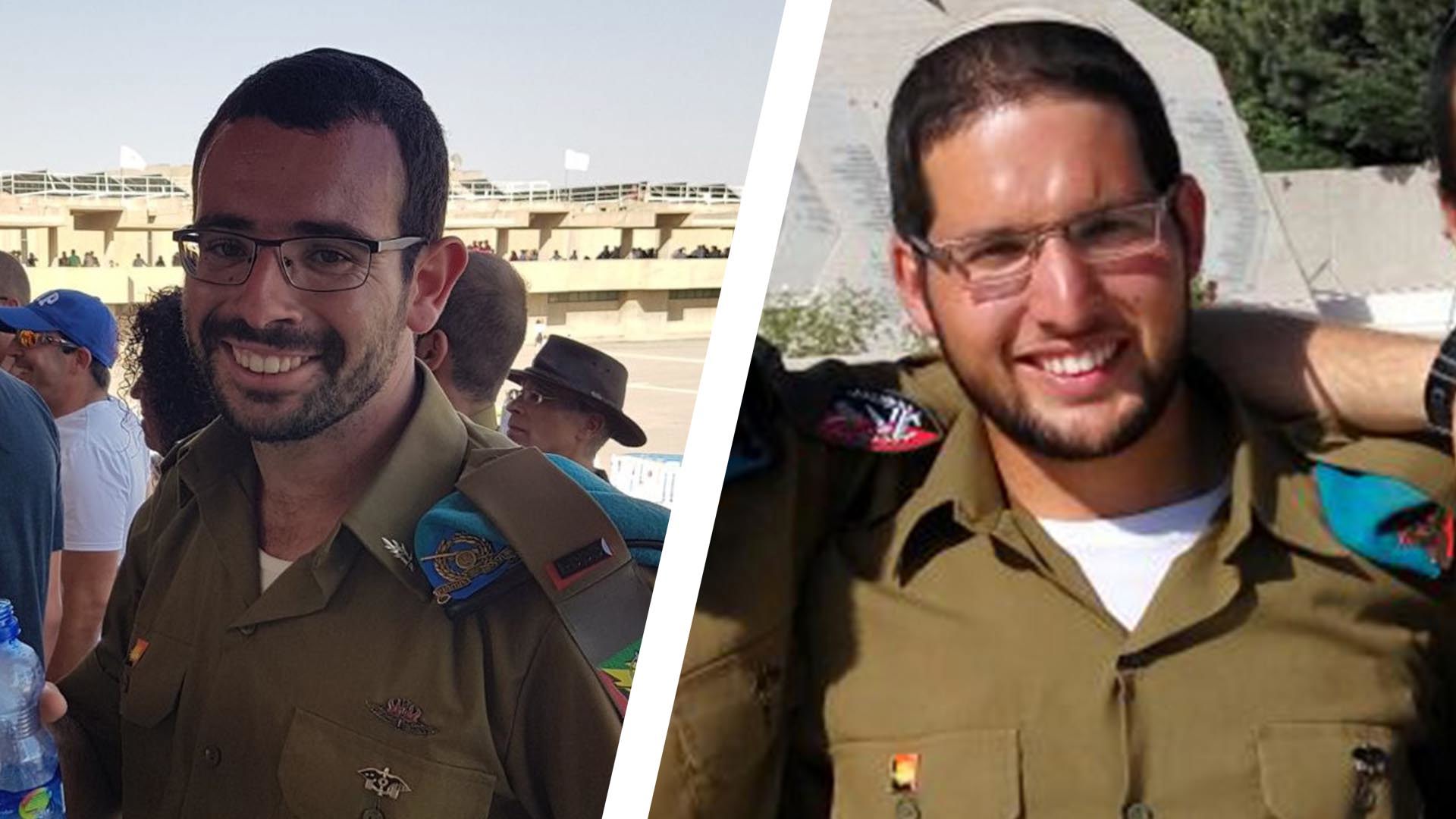 מימין: אבינעם כהן ואבשלום ערמוני