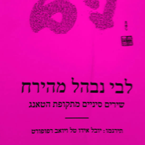 לבי מוקסם מהירח