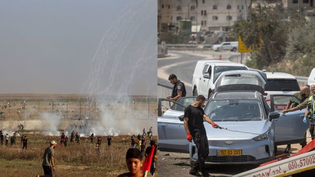 הפיגוע בדרום הר חברון והפרות הסדר בעזה