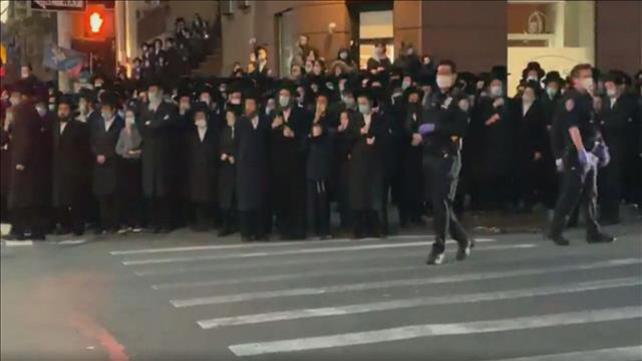 משבר קורונה, התקהלות בברוקלין, 29.04.20