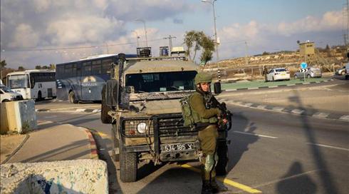בצה"ל מעריכים: המחבל שירה בחייל בבנימין - התכוון לפגוע באזרחים