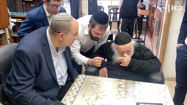 ח"כ ואטורי בביקור אצל קנייבסקי