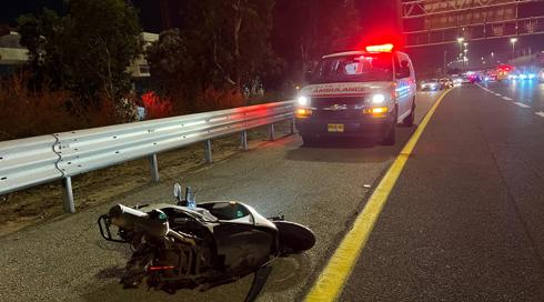 חשד לתאונת פגע וברח בראשון לציון: רוכב אופנוע נהרג