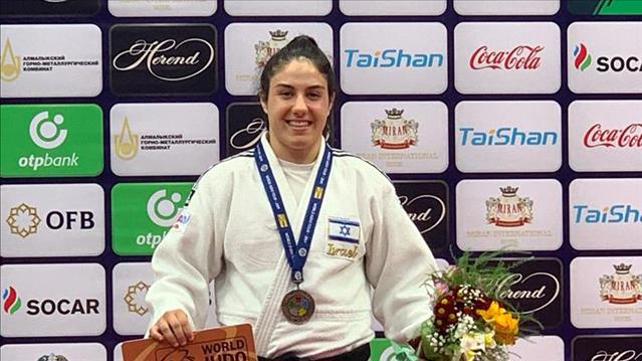 عنبال شيميش تفوز بمدالية ذهبية ענבל שמש זוכה בזהב 