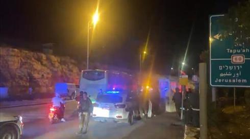 פצוע קשה מירי בתחנת דלק סמוך למגרון שבבנימין