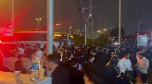 הסתיימה הפגנת החרדים: כביש 4 נפתח לתנועה