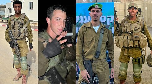 ארבעה לוחמי נח״ל נפלו בקרב בצפון עזה, שני לוחמים נפצעו קשה