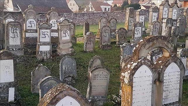 בית העלמין היהודי שחולל בווסטהופן, דצמבר 2019