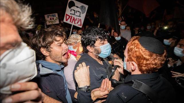 הפגנה נגד נתניהו בירושלים, 31.10.2020