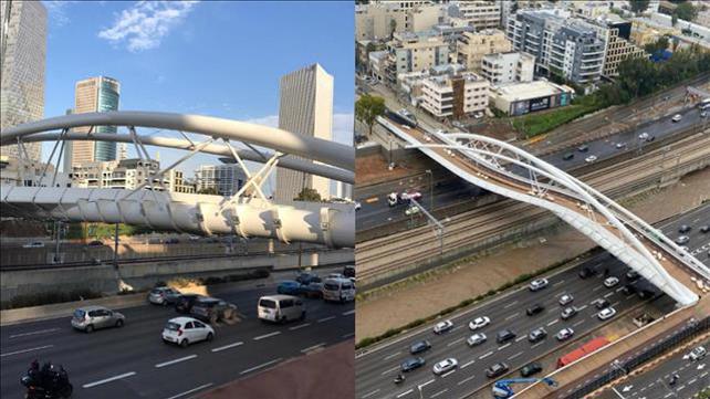 גשר יהודית בתל אביב