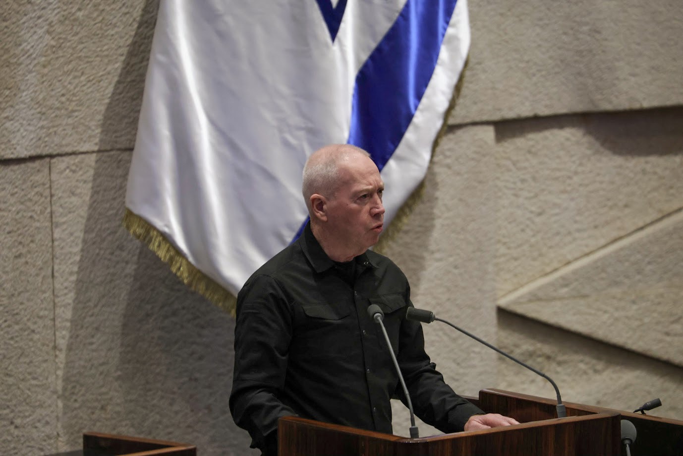 שר הביטחון יואב גלנט במליאת הכנסת, יולי