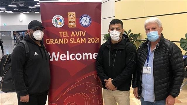 הג'ודאי האיראני סעיד מולאי נחת בישראל, נתב"ג 15.02.2021