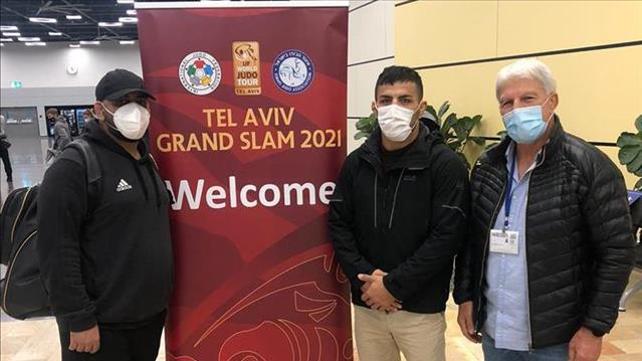 הג'ודאי האיראני סעיד מולאי נחת בישראל, נתב"ג 15.02.2021