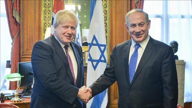 רה"מ נתניהו ובוריס ג'ונסון, לונדון 06.02.17