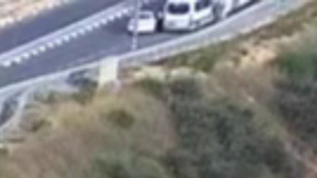 שודד גנב רכב מיניבוס פלסטיני שומרון ישראלי בית אריה 8.6.23