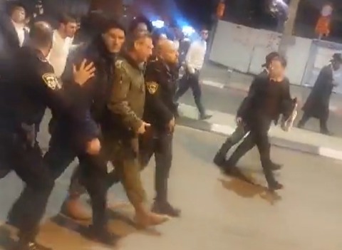 אלוף דוד זיני הותקף בבני ברק