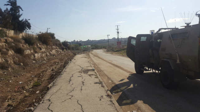 אחד ממטעני הצינור שנתפסו בשומרון