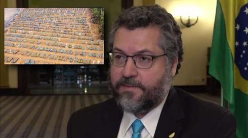 הבן של נשיא ברזיל: אנחנו לא אשמים בכמות המתים, ננסה את התרופה הישראלית