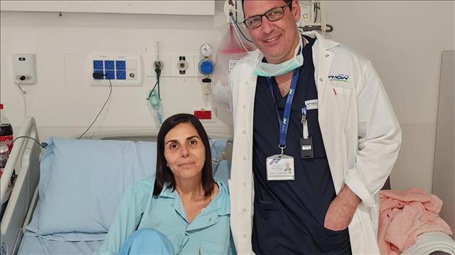 איריס מלכה - עברה החייאה בבית החולים 7.3.23