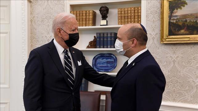 בנט נפגש עם ביידן