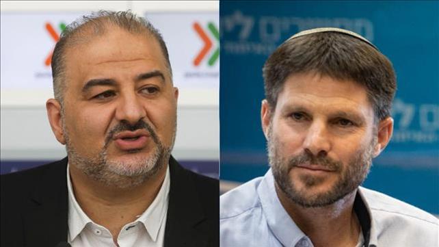 בצלאל סמוטריץ - מנסור עבאס منصور 