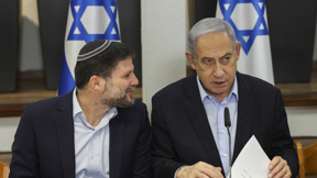 ראש הממשלה בנימין נתניהו ושר האוצר בצלאל סמוטריץ', ינואר 2024
