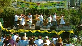סלסלת ביכורים - צרעה