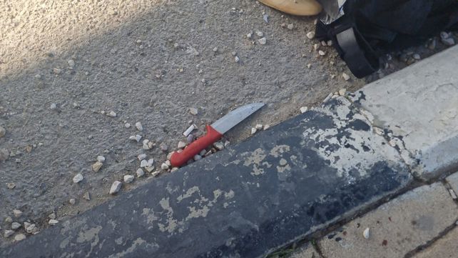 סכין המחבל בפיגוע במחסום המנהרות 13.03.24