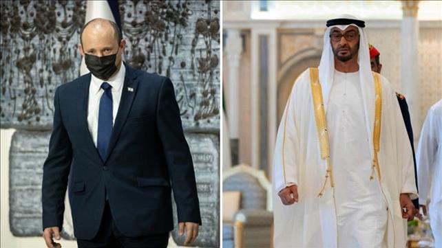 נפתלי בנט ויורש העצר של אבו דאבי מוחמד בן זאיד
