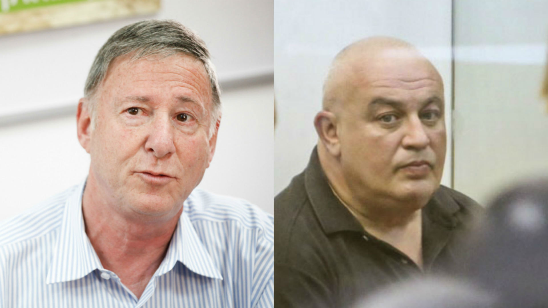 מיכאל גורלובסקי (ימין) ושי ברס (שמאל)
