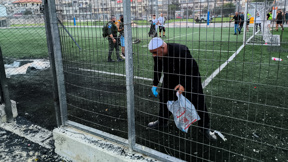 זירת פגיעת הרקטה במג'דל שמס