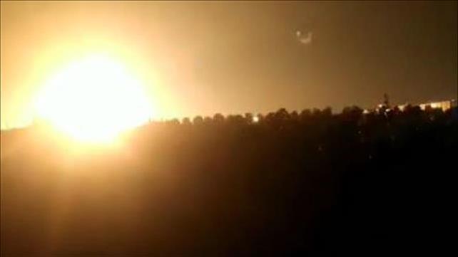 תיעוד מתקיפות צה"ל בעזה 1.11