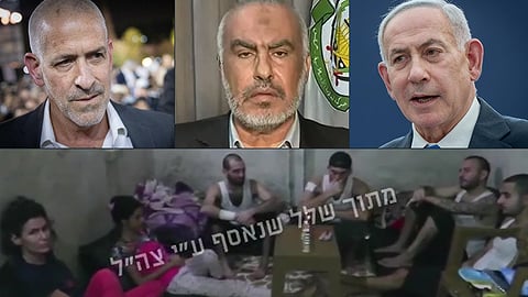 בנימין נתניהו, ראזי חאמד, רונן בר, וששת החטופים שנרצחו בעזה