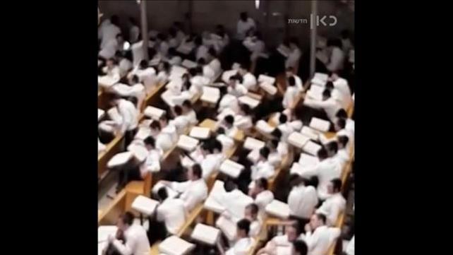 תיעוד מהלימודים בישיבת פוניבז' בבני ברק 26.10.20
