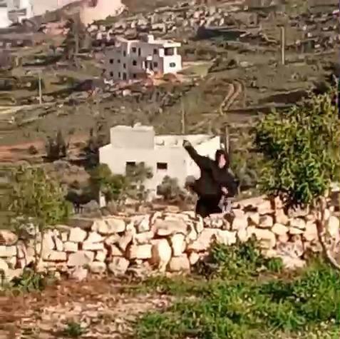אירוע יידוי האבנים שהסתיים במותו של אחד הפלסטינים