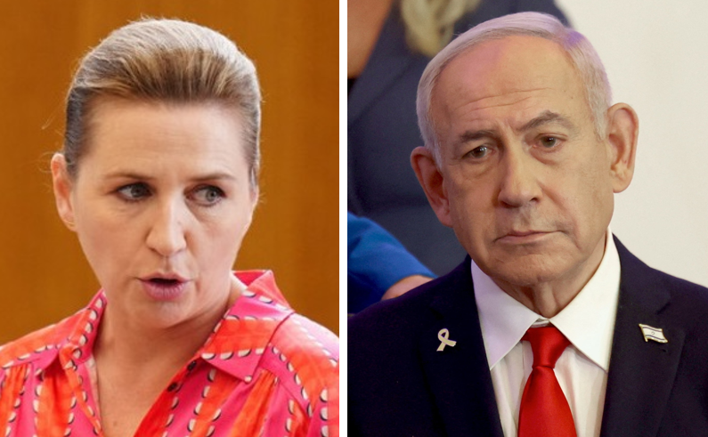 נתניהו ופרדריקסן
