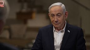 ראש הממשלה בנימין נתניהו בריאיון לתוכנית "60 דקות" של רשת CBS
