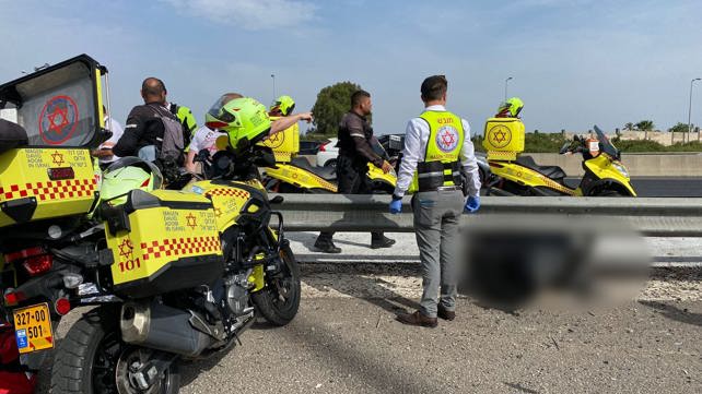 תאונה כביש 4 - 26.05.23