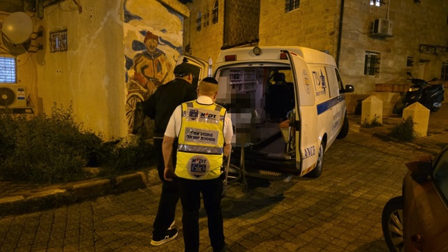 תמונה מהזירה: איזה בת 75 אותרה ללא רוח חיים