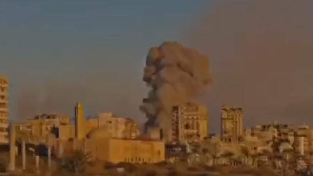 תיעוד מתקיפה בצור