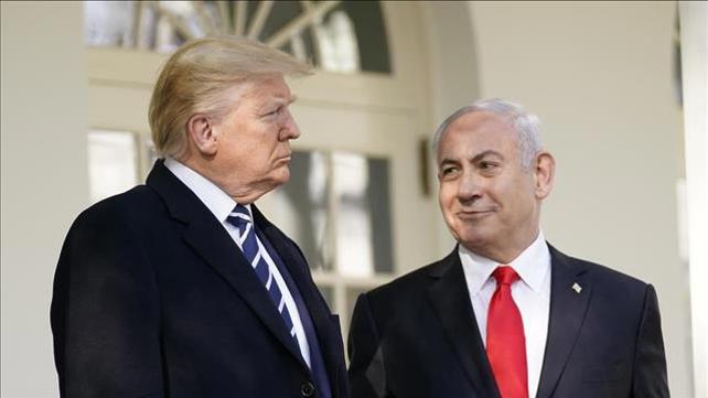 בנימין נתניהו, דונלד טראמפ, ינואר 2020